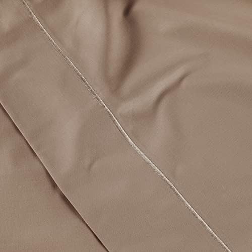 LANE LINEN 100% Egyptian Cotton Full Size Bed Sheets, Machine Washable Naturally Temperature regulating Sustaibable No Pill Fade Resistant Full Size Sheets Set Cotton- Hazelwood