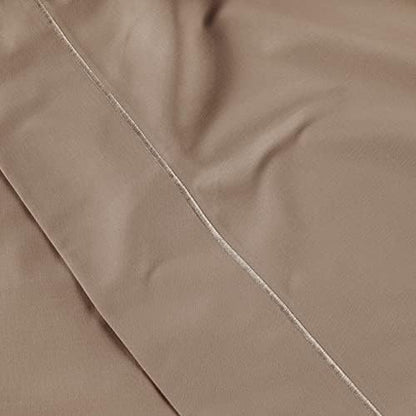 LANE LINEN 100% Egyptian Cotton Full Size Bed Sheets, Machine Washable Naturally Temperature regulating Sustaibable No Pill Fade Resistant Full Size Sheets Set Cotton- Hazelwood
