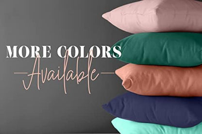 Elegant Comfort 4-PACK Solid Pillowcases 1500 Premium Hotel Quality Microfiber - Smooth Weave, Wrinkle and Stain Resistant, Easy Slip-On, 4-Piece Set, King Pillowcase, Silver