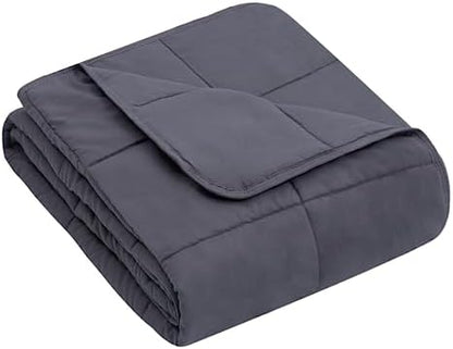 yescool Weighted Throw Blanket 3lbs, 36" x 48", Grey