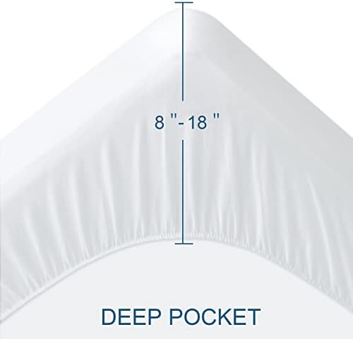 King Size Mattress Protector Waterproof,Absorbent Fitted Sheet