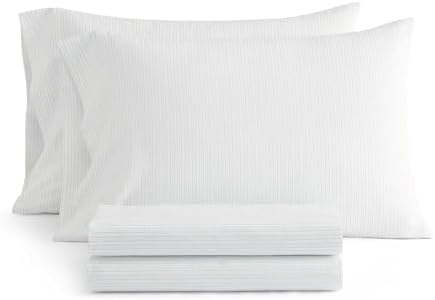 Martha Stewart - Full Size Sheet Set with Fitted Sheet & Pillowcases
