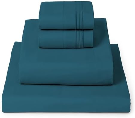 Mellanni Iconic 4-Piece, Ultra Soft Sheet Set (California King, Teal)