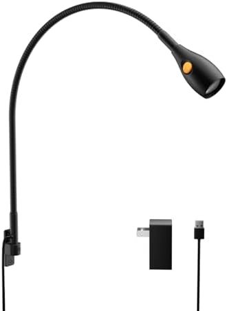 acegoo Wall/Headboard Mounted Reading Light with Handy Head Switch