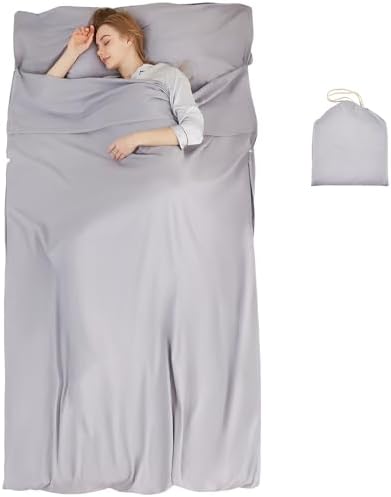 Sleeping Bag Liner, Ultralight & Compact Travel Sheet for Hotel