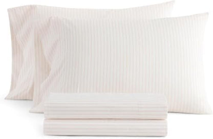 Martha Stewart - Twin Size Sheet Set with Fitted Sheet & Pillowcase