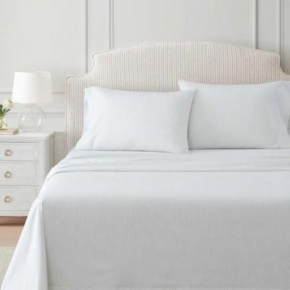 Martha Stewart - King Size Sheet Set with Fitted Sheet & Pillowcases