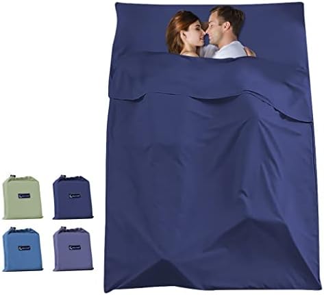 SOMOYA Sleeping Bag Liner Lightweight Portable Foldable Travel Sheet Sack