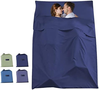 SOMOYA Sleeping Bag Liner Lightweight Portable Foldable Travel Sheet Sack