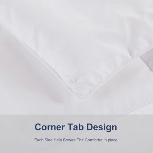 ACCURATEX Duvet Insert Super Queen Comforter, 400GSM,98x98