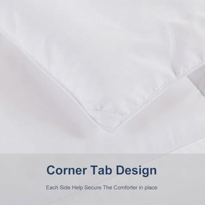 ACCURATEX Duvet Insert Super Queen Comforter, 400GSM,98x98
