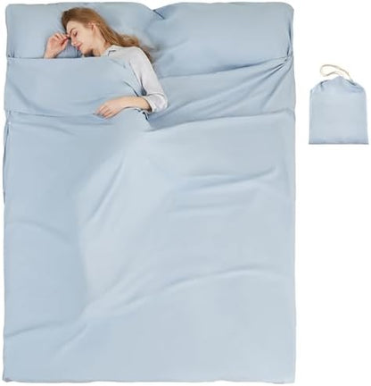 Sleeping Bag Liner, Ultralight & Compact Travel Sheet for Hotel
