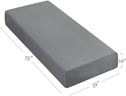Cot Sheets 31" x 75"(Sheet Only) Grey