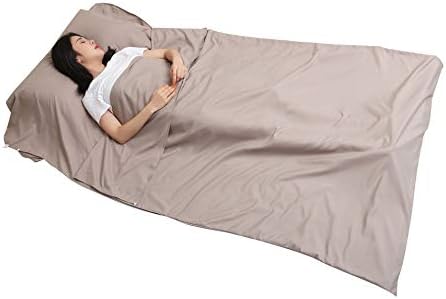 JITTY Sleeping Bag Liner 83"x45" for Travel Camping Hiking Home Hotel