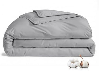 FAUNNA 100% Cotton Duvet Cover Dust Mite Bed Bug Comforter Protector TwinXL