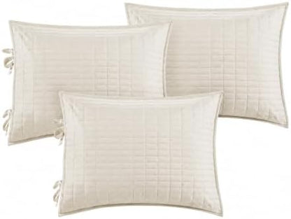 Comfort Spaces Kienna Daybed Cover Set 5 Piece with Bedskirt, 75 x 39 Ivory