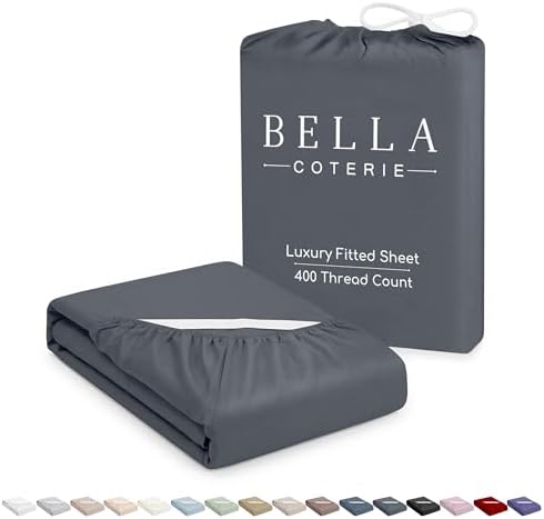 Bella Coterie | Luxury Bamboo Viscose Twin XL Size Fitted Sheet Only