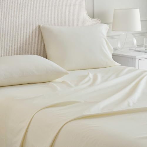 Martha Stewart - Twin Size Sheet Set with Fitted Sheet & Pillowcase