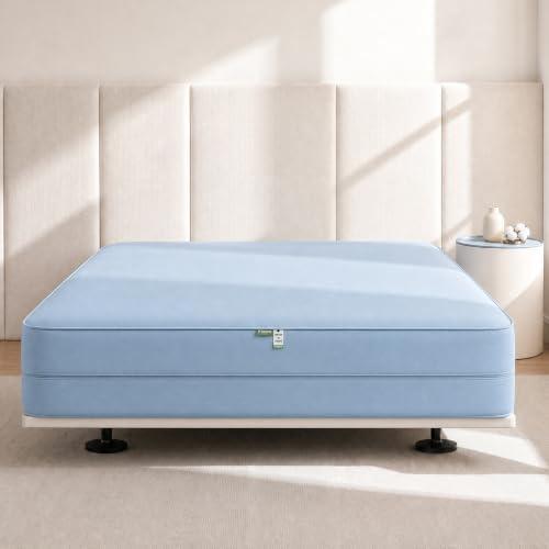 FAUNNA 100% Cotton Bed Bug Dust Mite Mattress Protector Cover Twin XL 16