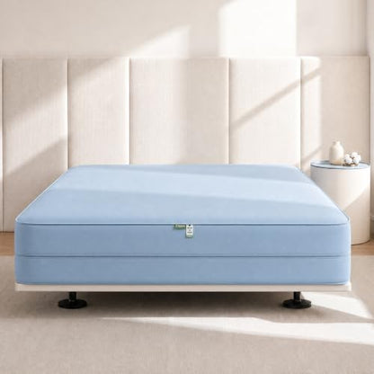 FAUNNA 100% Cotton Bed Bug Dust Mite Mattress Protector Cover Queen 16 Deep