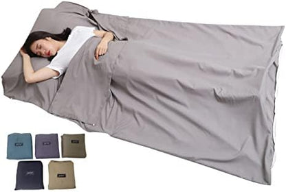 JITTY Sleeping Bag Liner 83"x45" for Travel Camping Hiking Home Hotel