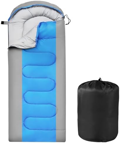 OBTANIM Sleeping Bags Portable Waterproof Camping Sleeping Bag for Adults Kids 4 Seasons Cold Weather or Warm Backpacking Hiking Travel Indoor Outdoor Use