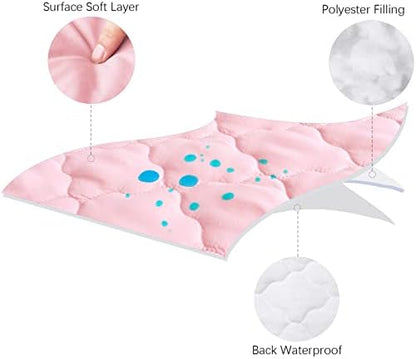 Crib Mattress Protector Sheets Fitted Waterproof Crib Mattress Pad Cover