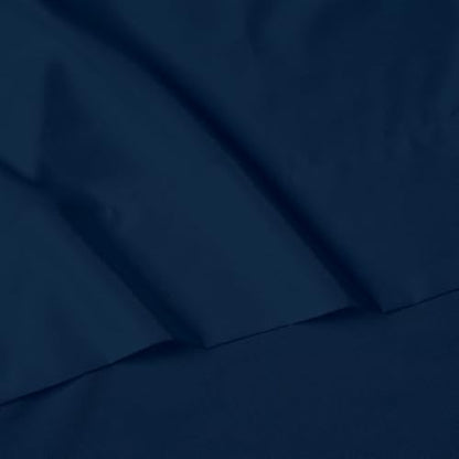 Elegant Comfort Luxury 4-Piece Bed Sheet Set - Luxury Bedding 1500 Premium Hotel Quality Microfiber, Wrinkle Resistant Cool & Breathable, Easy Elastic Fitted, Twin/Twin XL, Navy Blue