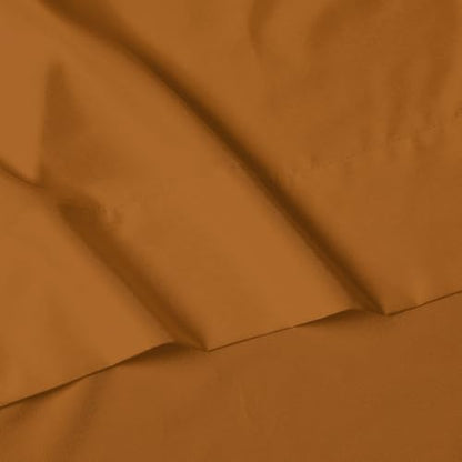 Elegant Comfort 1500 Premier Hotel Quality 4-Piece Bed Sheet Sets, Deep Pockets - Luxurious Wrinkle Free & Fade Resistant, Queen, Bronze
