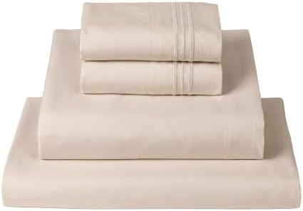 Mellanni Queen Sheets Set - 4 PC Iconic Collection Bedding