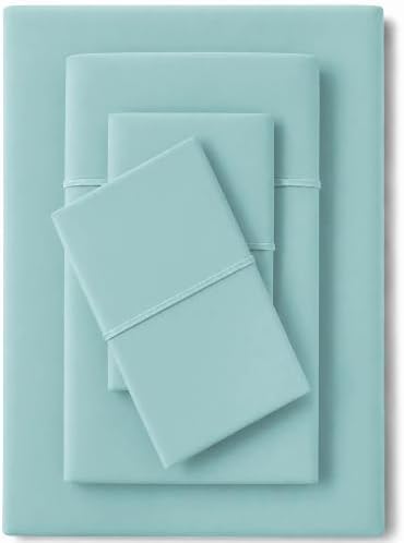 Feather & Stitch 100% Cotton Sateen 500 TC King Size Bed Sheet Set