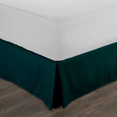 Super Soft 800-TC Split Corners Full Size Bed Skirt - 54x75+16-Inch Tailored Drop Easy Fit - Bed Skirt for Full Beds - Center & Corner Pleats Wrinkle & Fade Resistance