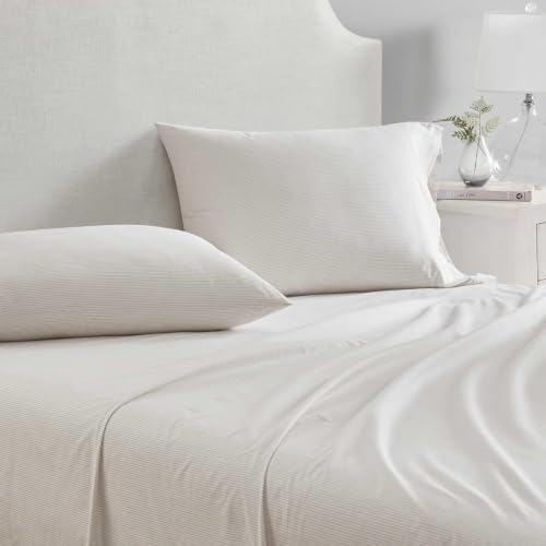 Martha Stewart - Twin Size Sheet Set with Fitted Sheet & Pillowcase