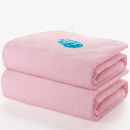 Bed Pads Washable Waterproof 2 Pack for Incontinence