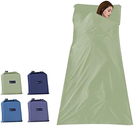 SOMOYA Sleeping Bag Liner Lightweight Portable Foldable Travel Sheet Sack