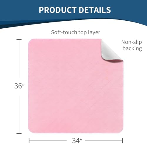 Bed Pads Washable Waterproof 2 Pack for Incontinence
