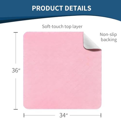 Bed Pads Washable Waterproof 2 Pack for Incontinence