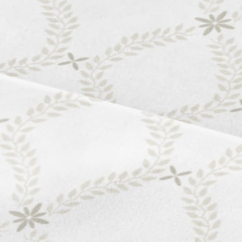 Twin XL 3 Piece Floral Sheet Set - Breathable & Cooling - French Trellis
