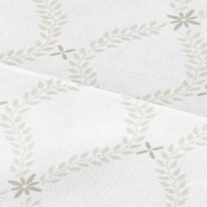 Twin XL 3 Piece Floral Sheet Set - Breathable & Cooling - French Trellis