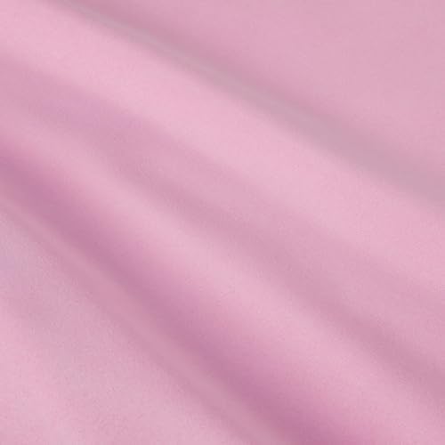 Amazon Basics 7-Piece Soft Microfiber Kid's Bed-in-a-Bag Bedding Set, Full/Queen, Pink, Solid
