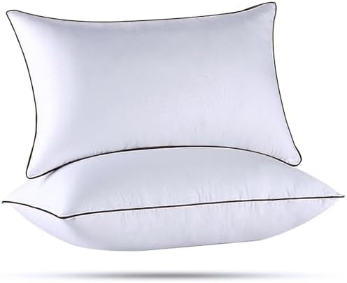 HUXMEYSON Pillows King Size Set of 2, Down Alternative Fill