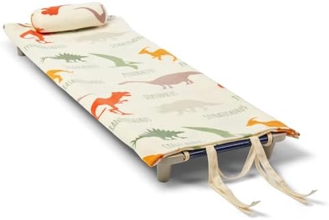 ROLLEE POLLEE Nap Sac Roll Up Napping Blanket with Attached Pillow for Preschool/Daycare, Super Soft with Elastic Straps, Fits Most Mats and Cots