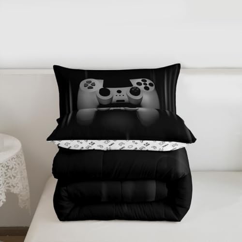 Feelyou Boys Gamer Comforter Set Twin Size for Boys Kids