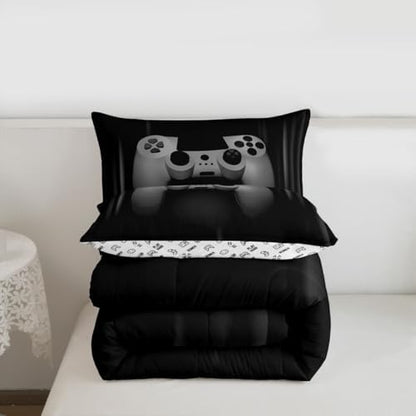 Feelyou Boys Gamer Comforter Set Twin Size for Boys Kids