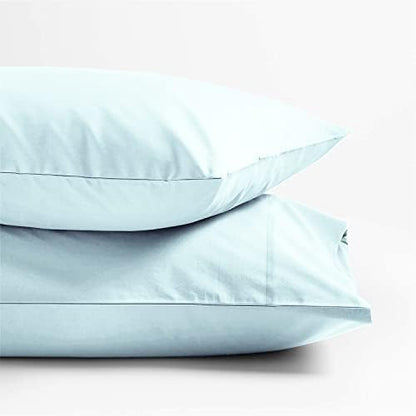 800 Series Standard/Queen Pillow Cases Set of 2, Sea Foam