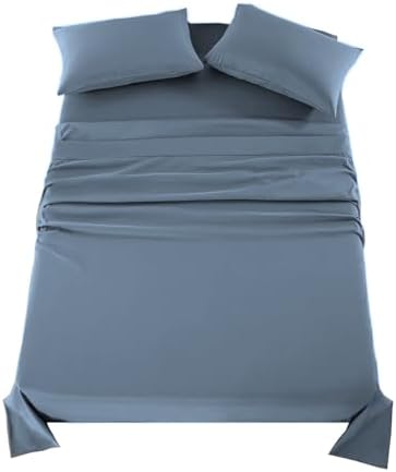 Kingnex Sleeper Sofa Bed Sheets Queen for 60x74 Pull Out Sofa Bed Blue