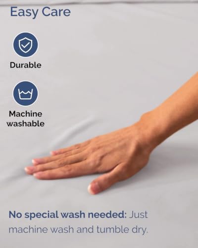 CGK Linens 2 Pack Extra Deep Twin Fitted Sheets - French Grey