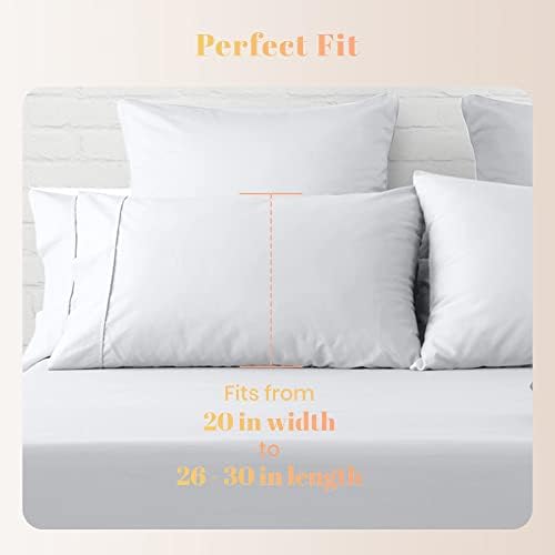 800 Series King Pillow Cases Set of 2, Sateen, Silver
