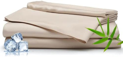 ACCURATEX Cooling Sheets for Hot Sleepers, Queen Size,Sandy