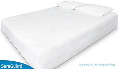 SureGuard Waterproof Mattress Protector, Full Size Mattress Cover